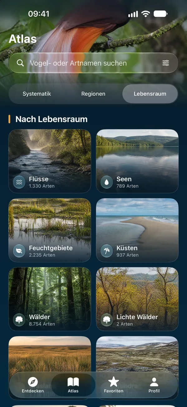 Nach Lebensraum stöbern